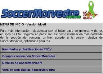 Soccermorvedre para movil